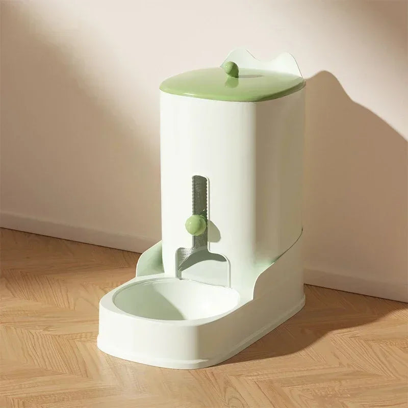 Dog Cat Water Fountain Large Capacity Pet Feeder Cat Food Bowl Gravity Food Feeder Gravity Water Fountain Cat Accessories
