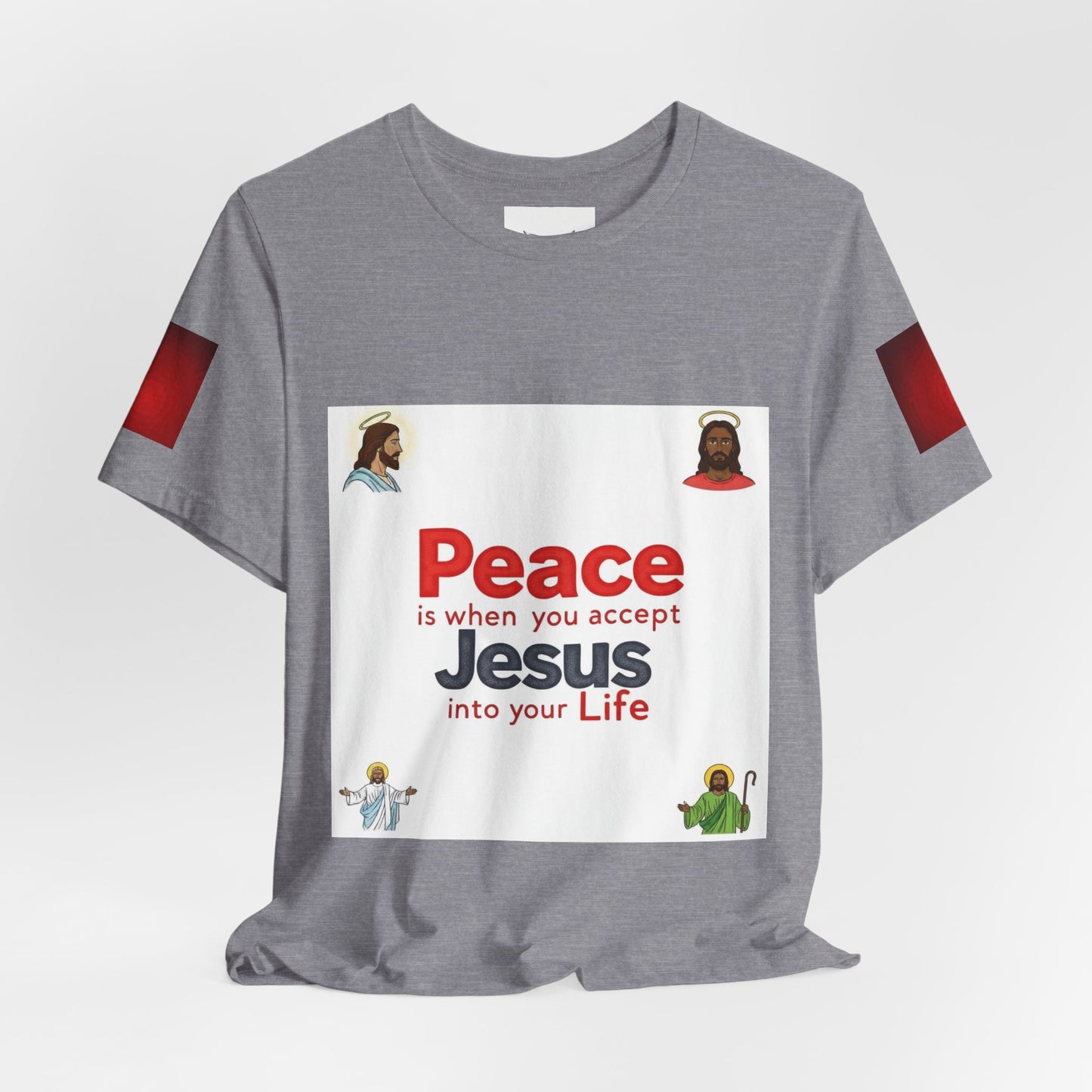 Peace Is When You Accept Jesus T-Shirt