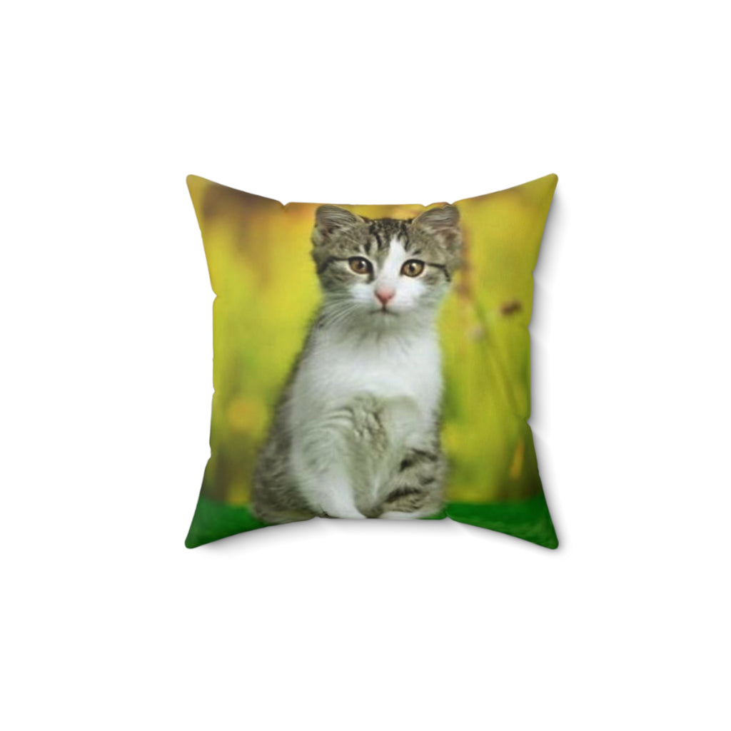 Spun Polyester Square Pillow