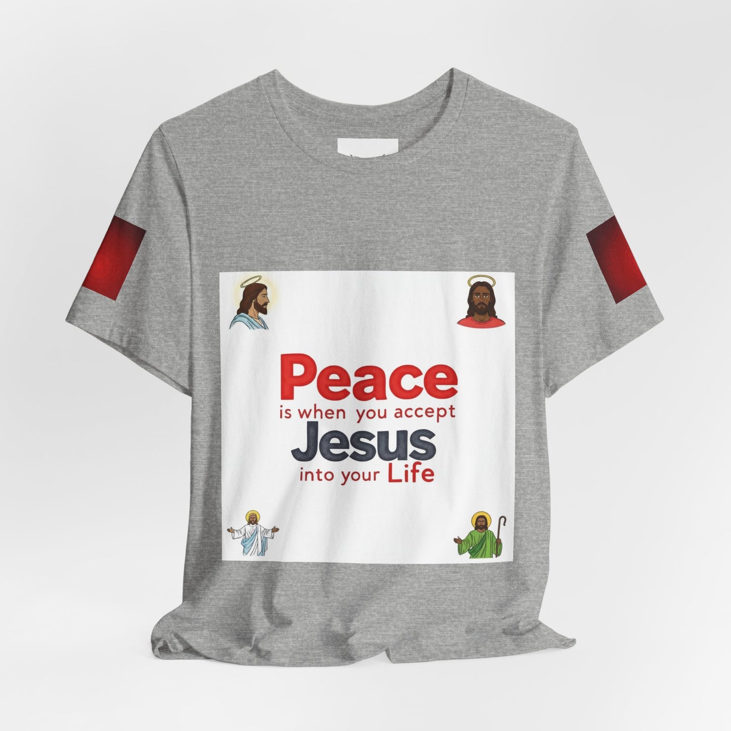 Peace Is When You Accept Jesus T-Shirt