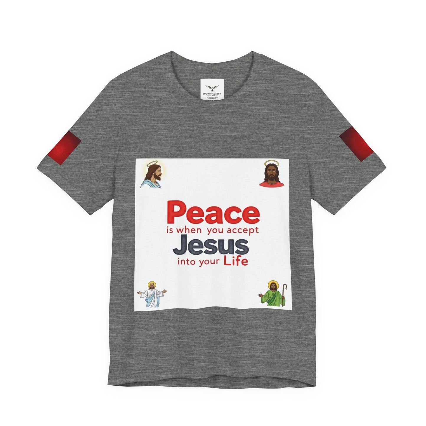 Peace Is When You Accept Jesus T-Shirt