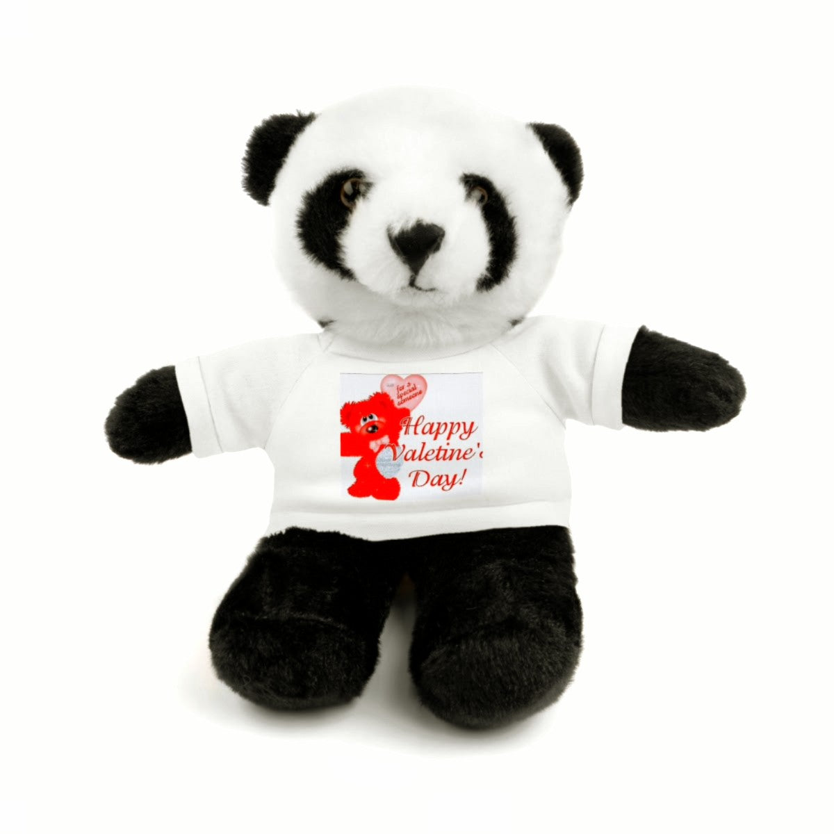 Valentine's Day Stuffed Teddy Bear - Adorable Plush Gift for Kids & Loved Ones