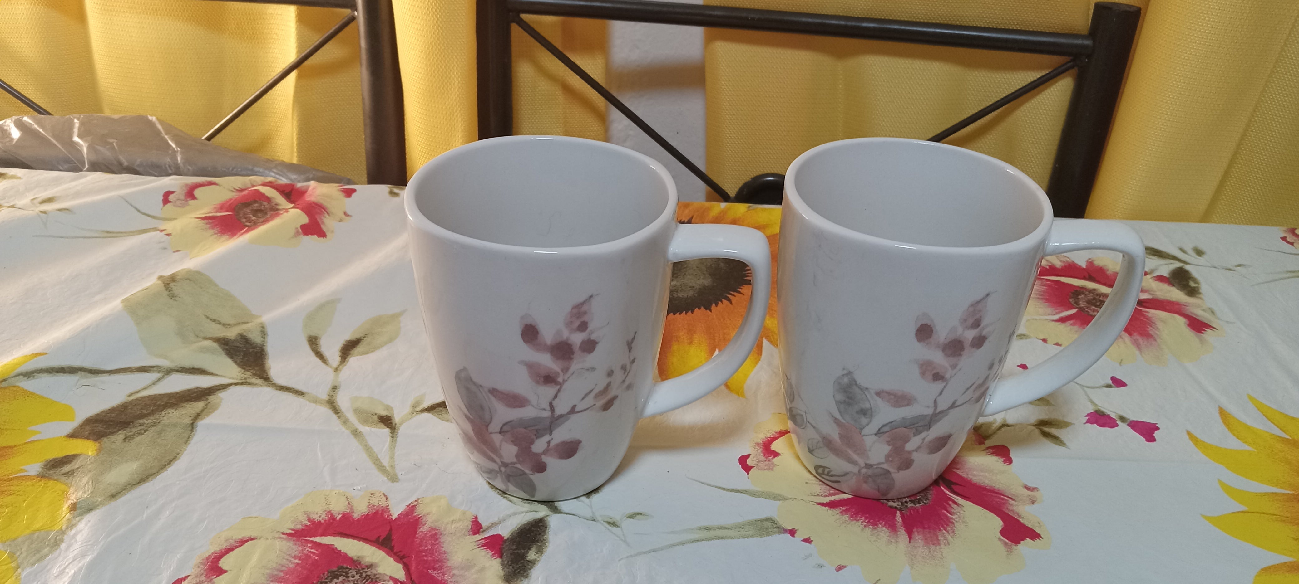 Corelle Coordinates Porcelain Coffee Cups Sporty Classy Creations LLC