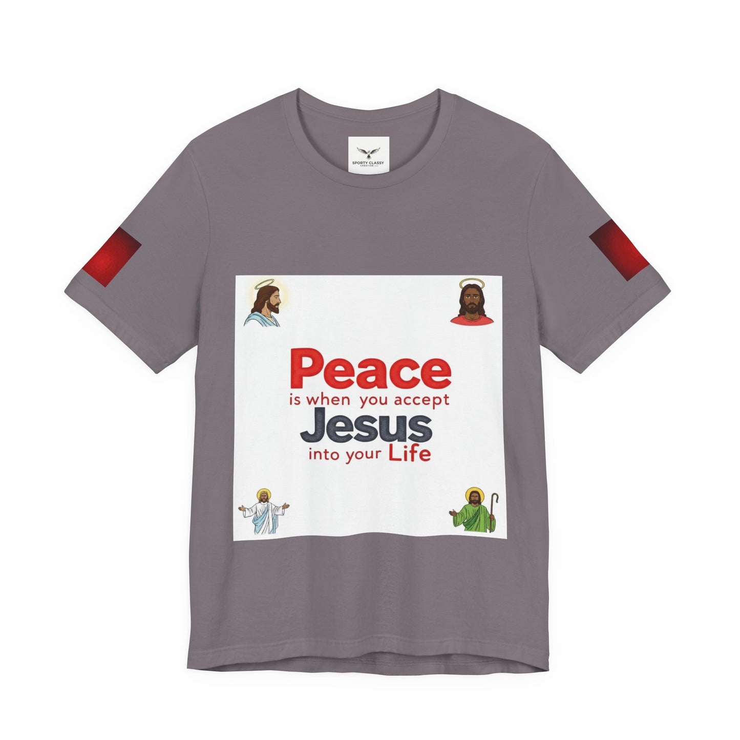 Peace Is When You Accept Jesus T-Shirt