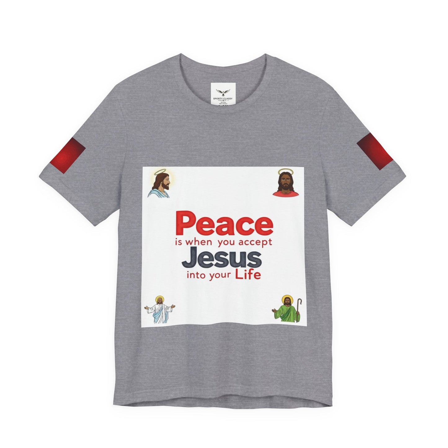 Peace Is When You Accept Jesus T-Shirt