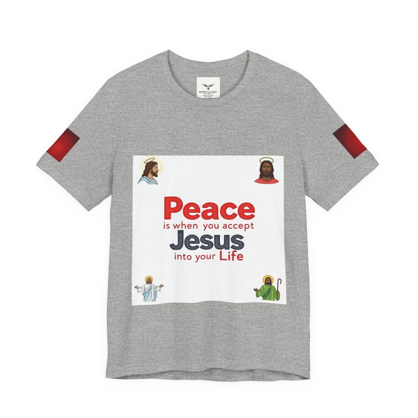 Peace Is When You Accept Jesus T-Shirt