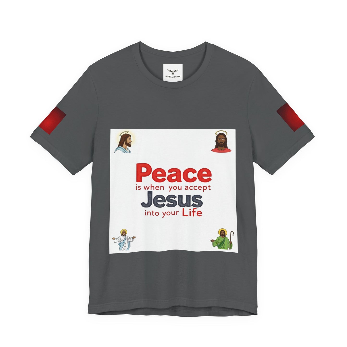 Peace Is When You Accept Jesus T-Shirt