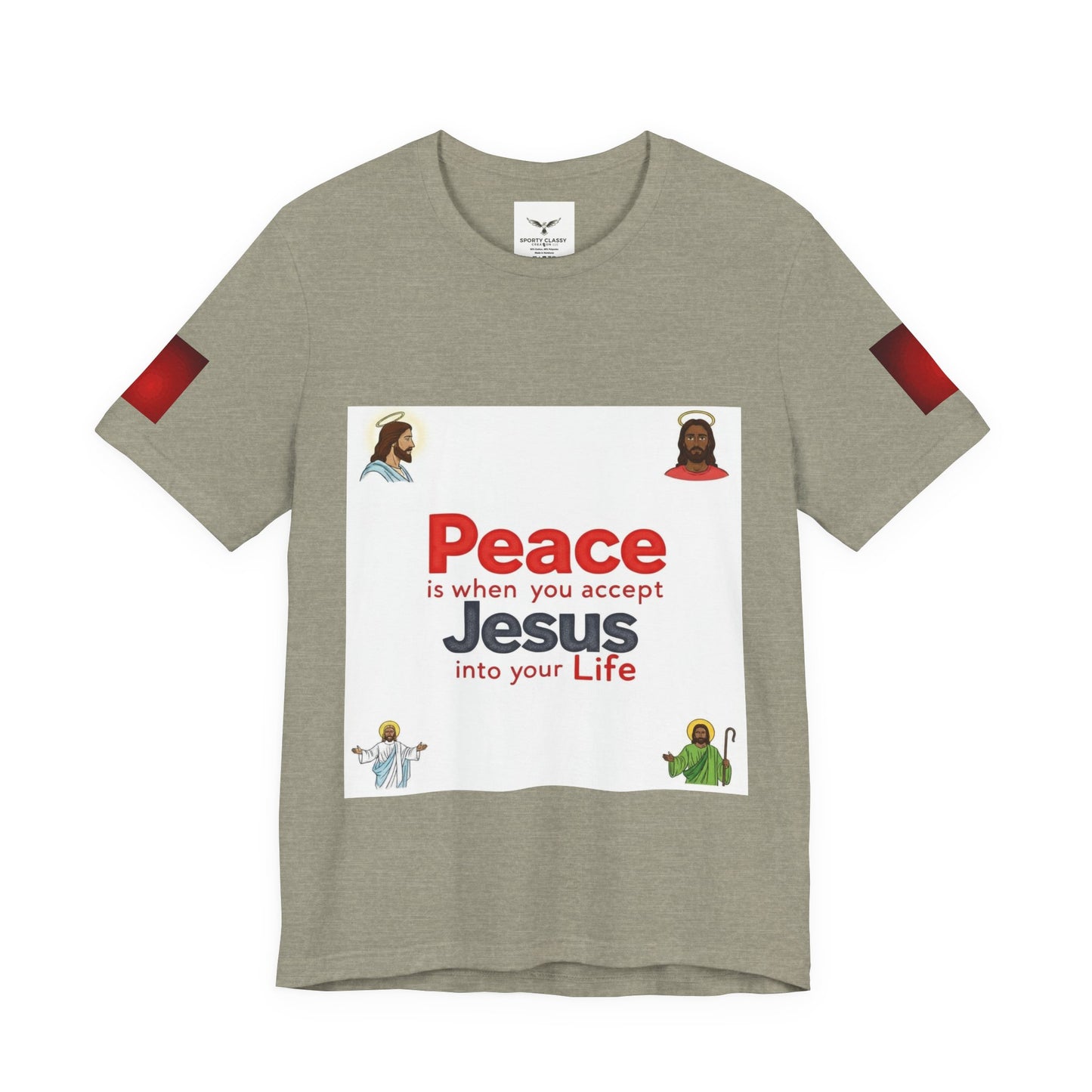 Peace Is When You Accept Jesus T-Shirt