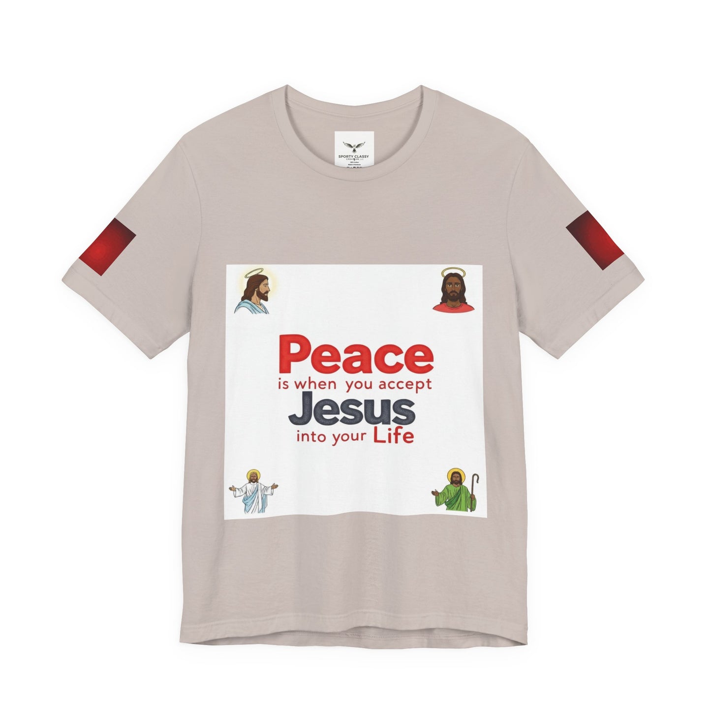 Peace Is When You Accept Jesus T-Shirt