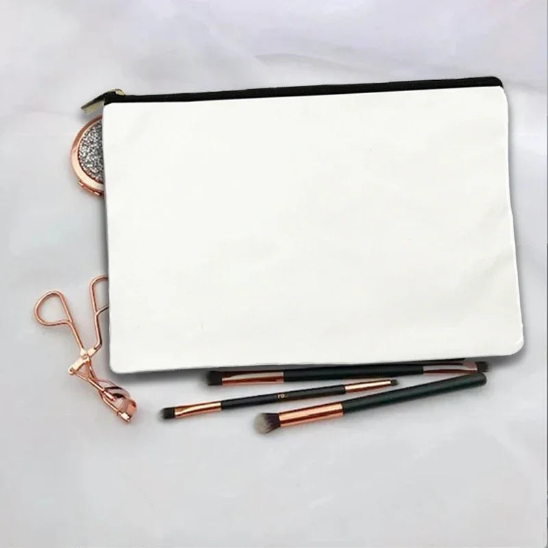 Women Cosmetic Bag teacher Gifts Thank You Mistress Print Makeup Bags Bachelorette Party Neceser Zipper Toiletry Organizer