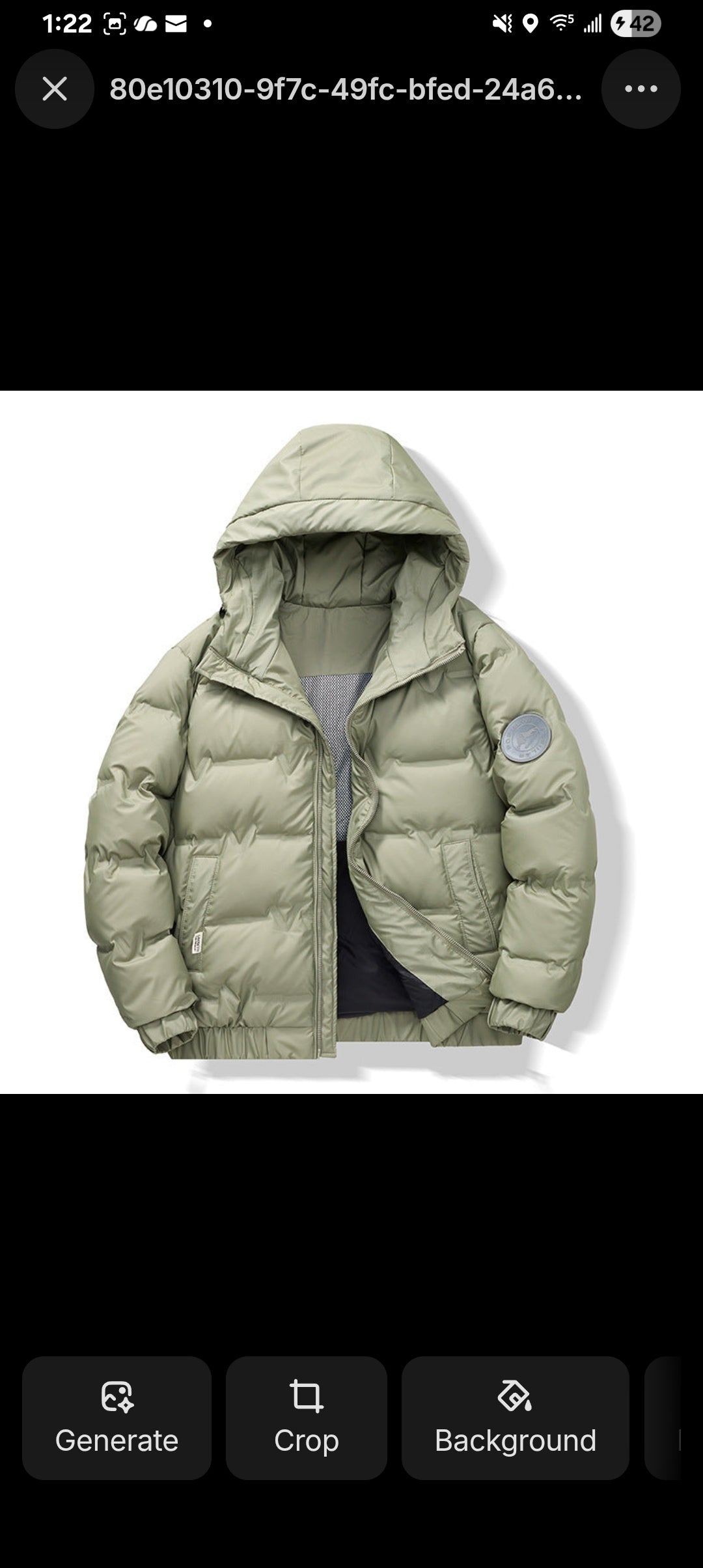 Simple Fashion Short Winter Clothing Coat Men