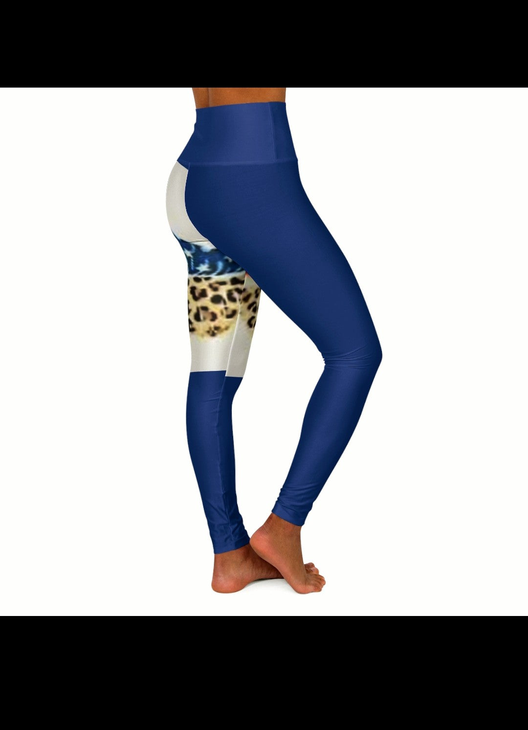 High Waisted Yoga Leggings (AOP)