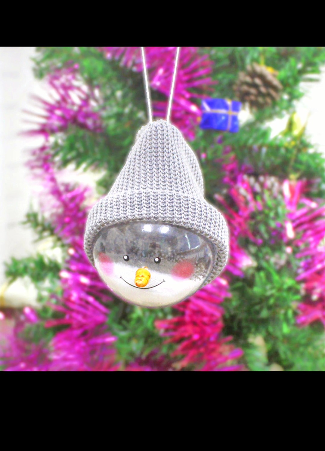 Christmas Snowman Ornament Set - Festive Holiday Decorations for Tree & Home