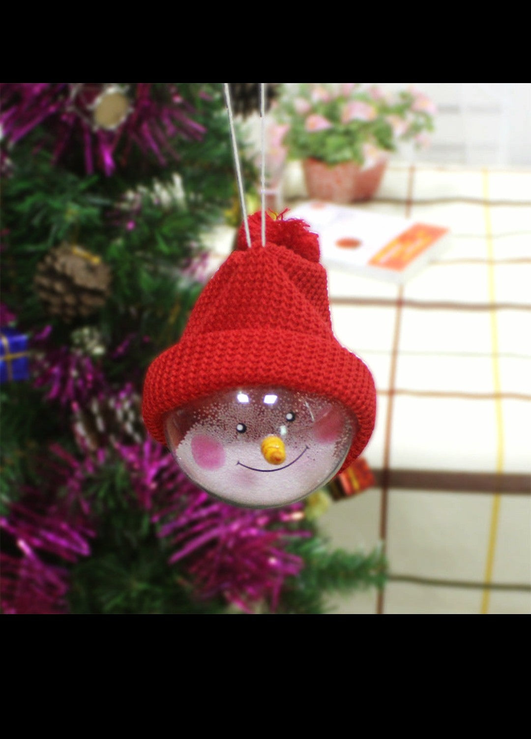 Christmas Snowman Ornament Set - Festive Holiday Decorations for Tree & Home