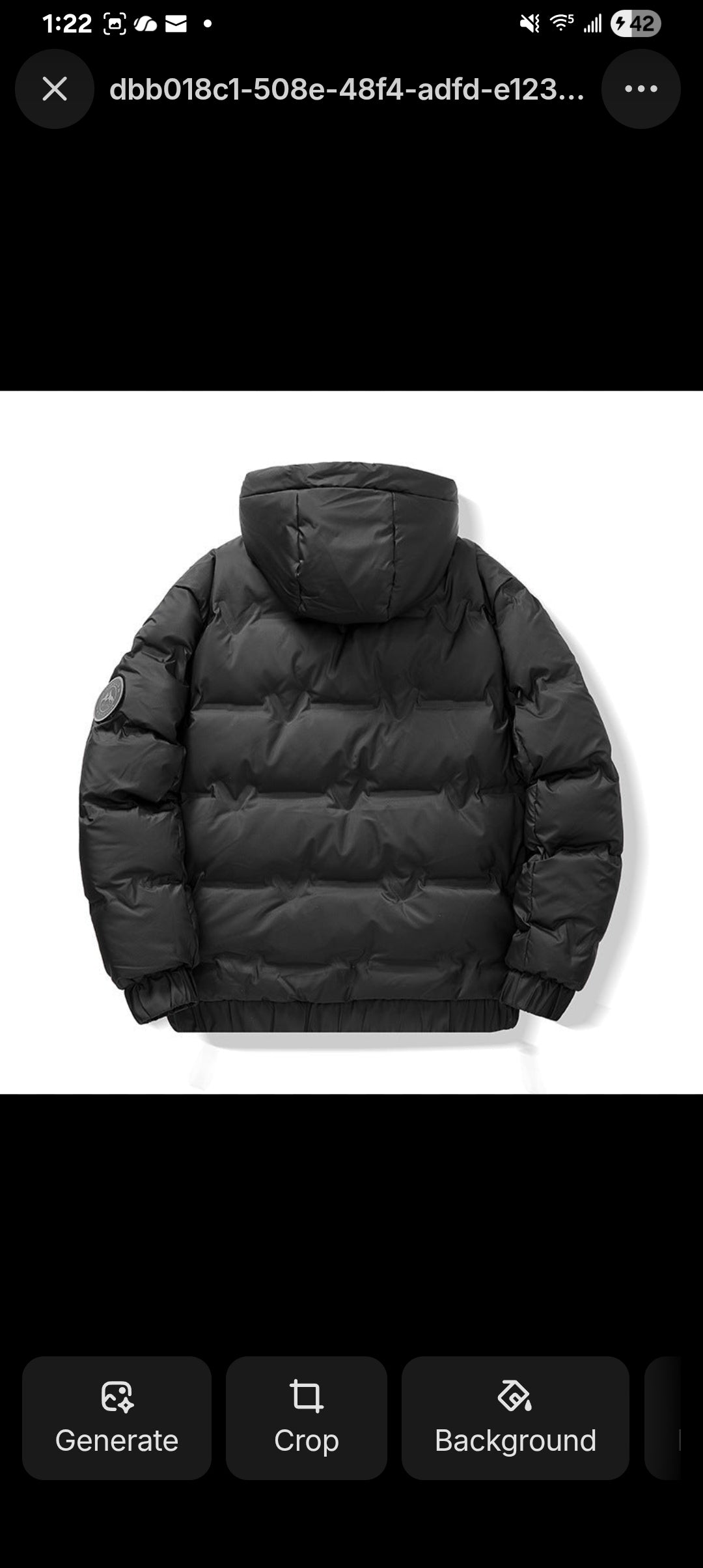 Simple Fashion Short Winter Clothing Coat Men